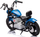 Motoçikletë elektrike për fëmijë YSCY Chopper, 1 sedilje, me pedale, e kaltër