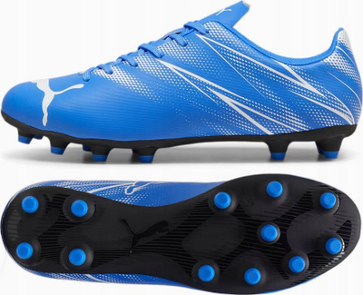 Këpucë futbolli Puma Attacanto FG AG M 107477 09, për bar të gjallë dhe artificial, blu