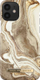Kapak telefoni iDeal of Sweden Golden Sand Marble për iPhone 12 12 Pro, plastikë, model mermeri, ngjyrë ari bezhë