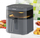 Frityrer ajri Heinner HAF-B6GRY17LG, 5.7L, 2200W, gri antracit