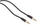 Kabllo audio Maclean MCTV-815, 2x Jack 3.5mm, 1.5m, e zezë