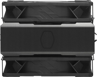 Ftohës CPU Cooler Master Hyper 212 Black X Duo, 120mm, me dy ventilatorë, i zi