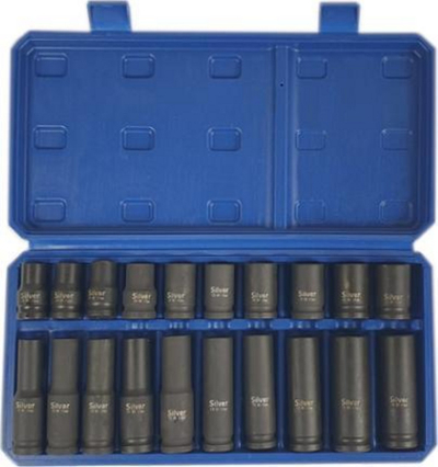 Set pneumatikësh Silver 1/2", 20 copë