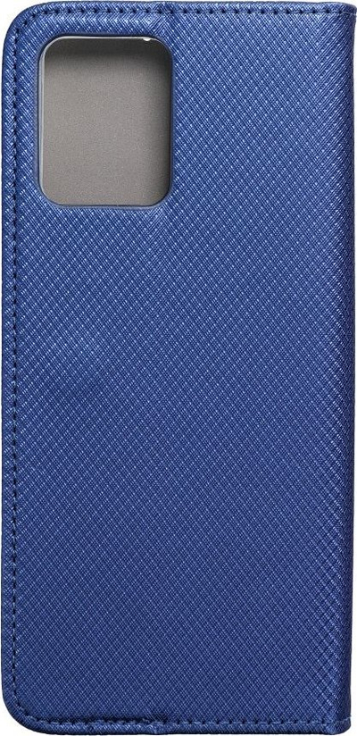 Kllëf telefoni OEM Smart Case Book për Motorola Moto G13, magnetik, me xhep karte, blu e errët