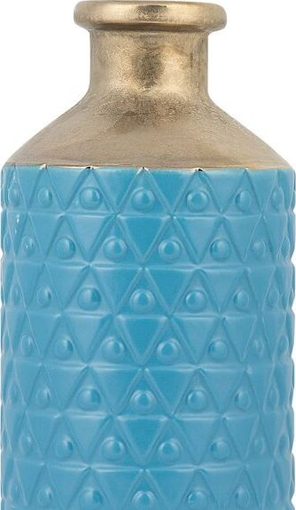 Vazo dekorative ARSIN stoneware 39 cm, shap shishe, blu