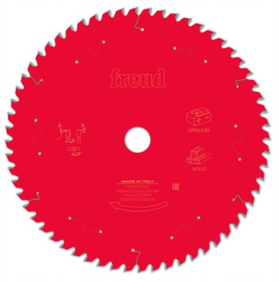 Teh sharre rrethore Freud F03FS10066, 305mm, 60 dhëmbë, ngjyrë argjendi