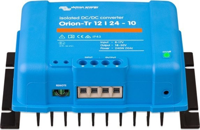 Конвертер DC DC Вигтрон Енерџи Орион Тр 12 24 10A, 240W, IP43, сина