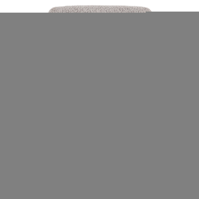 Karrige ngrënieje ABAI HM9971.03, dru rubberwood walnut, bouclé gri e çelët