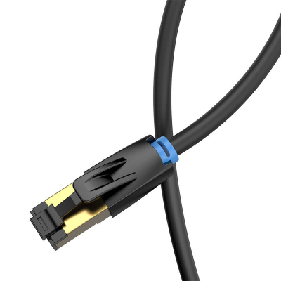 Kabllo rrjeti Vention Cat.8 SSTP, 1m, RJ45, i zi