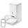 Dosator automatik për mace CATLINK 4L, WiFi, kontroll me aplikacion, i bardhë