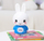 Lodër interaktive Alilo Big Bunny, MP3 player, dritë nate, blu