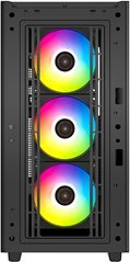 Kuti kompjutri Deepcool CG560 me furnizim PF650, mid tower, 650W, xham i temperum, e zezë