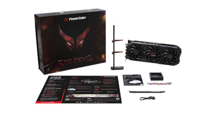 Графичка картичка PowerColor Radeon RX 9070 XT Red Devil Limited Edition, 16GB GDDR6, 4K, црна