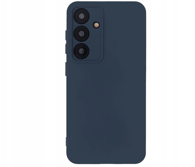 Futrollë Tecto Shield për Samsung Galaxy S24 Plus, silikon i butë, blu e errët