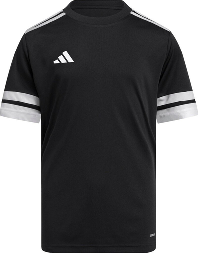 Bluzë sportive adidas Squadra 25 Jr JJ0052, për kalamaj, prej poliestëri, e bardhë