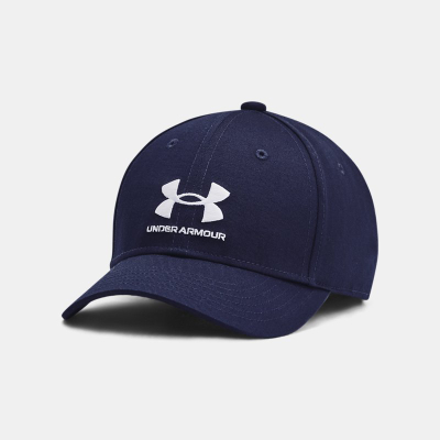 Капа за деца Under Armour Branded SDI, прилагодлива, памук полиестер, бела