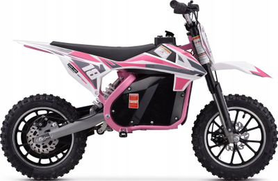Motor elektrik për fëmijë Trail King HP114E, me bateri, deri 25 km/h, rozë