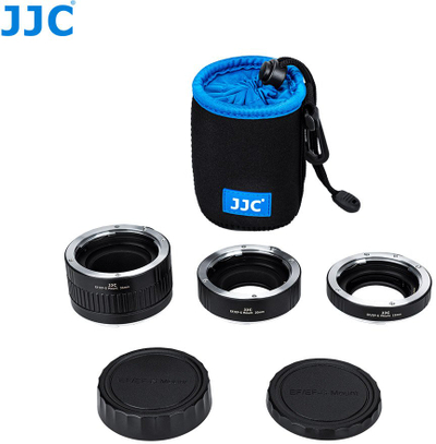 Set unaza makro JJC 12mm, 20mm, 36mm për Canon EOS, metal