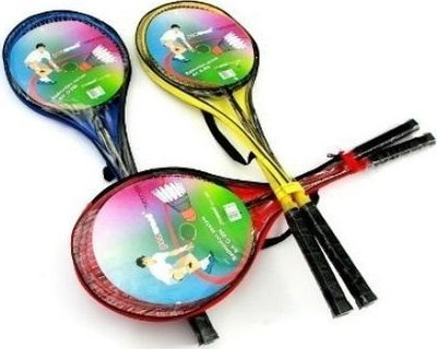 Set badminton Sveltus, 2 raketa, me birdie, shumëngjyrësh