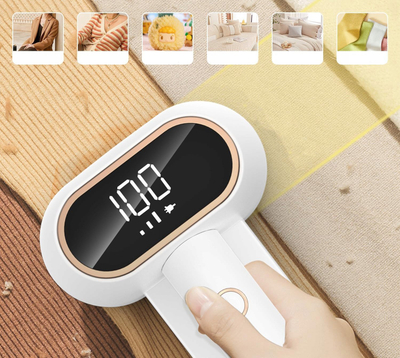 Heqës pushi Carruzzo Pro, me dy koka, i karikueshëm, i bardhë