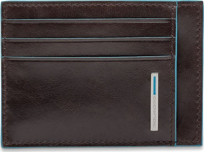 Mbajtëse kartash Piquadro Blue Square PP2762B2R, lëkurë, mahogany