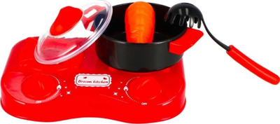 Set lodrash kuzhine Mega Creative Kitchen Set, 30x33x5 cm, për kalamaj 3+