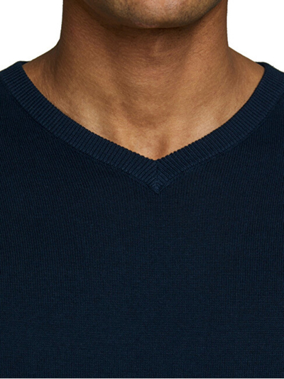 Bluzë JACK&JONES JJEBASIC, e kaltër