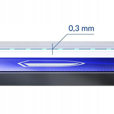 Mbrojtës ekrani 3mk FlexibleGlass për Vivo X300, hibrid, i tejdukshëm