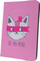 Kapak universal për tablet Kitty 2, 9-10", poliuretani, rozë