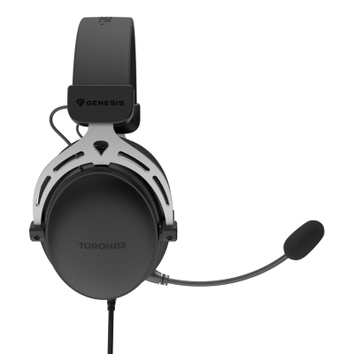 Kufje gaming Genesis Toron 531, me mikrofon, 3.5 mm, të zeza