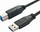 Kabllo USB Bachmann USB 3.2 Gen1, USB A në USB B, 1m, i zi