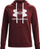 Bluzë me kapuç Under Armour Rival Fleece Logo W 1356318, për goca, burgundy