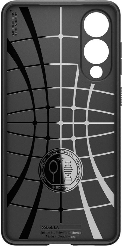 Mbulesë telefoni Spigen Liquid Air, për Samsung Galaxy S25 Edge 6.7", silikoni, e zezë mat