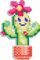 Puzzle Rabe Pixelki Jixelz Smiling Cactus, 750 pjesë, plastikë, shumëngjyrëshe