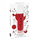 Сјај за усни за деца Nailmatic Kids Rollette Cherry, 6.5ml, арома на цреша, проѕирен