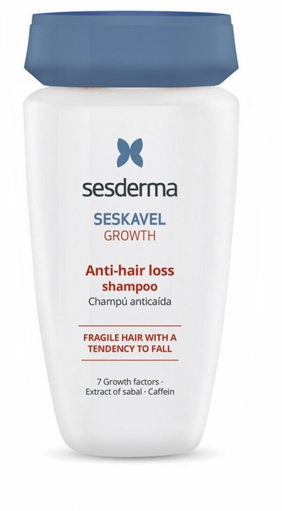 Shampo kundra rënies së flokëve Sesderma Seskavel Growth, 250 ml