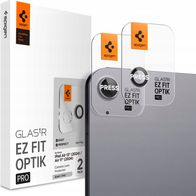 Xham mbrojtës kamerë Spigen Glass TR EZ Fit Optik Pro, 2 copë, për iPad Air 13" 2024 dhe iPad Air 11" 2024, gri
