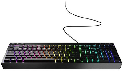 Tastierë Genesis Rhod 530 RGB, me kabllo, layout ENG UK, e zezë