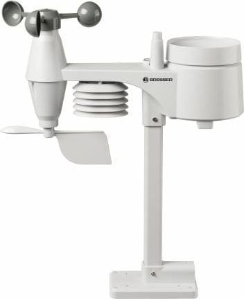Stacion moti Bresser 5 në 1 Comfort, me ekran me ngjyra, LED, i zi