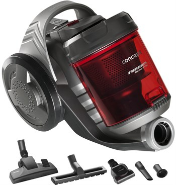 Fshesë me korrent Concept Furious Home Pet VP5150, 800W, 2L, e kuqe
