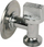 Valvul këndore Arco Angle LAVADORA, 1/2" x 3/4", dorezë e re, krom
