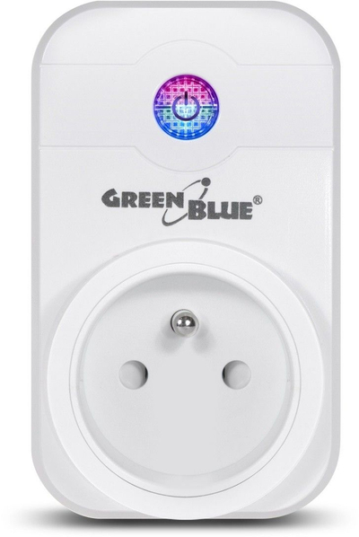 Prizë elektrike me WiFi Green Blue SMARTPHONE ALEXA GOOGLE 2300 W (GB155)