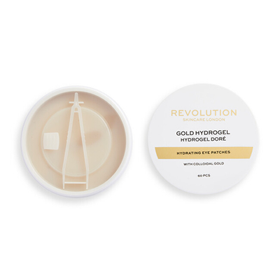 Maskë për sy Revolution Skincare Gold Hydrogel, 60 copa