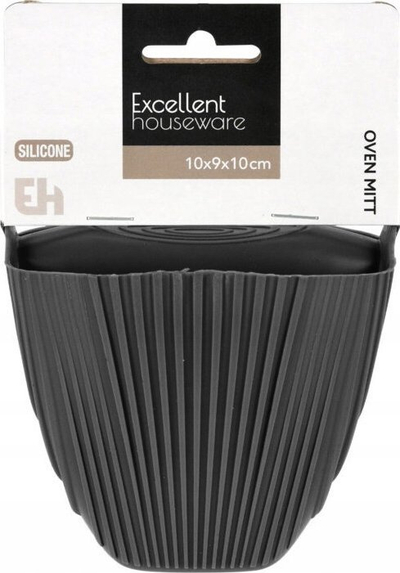 Dorezë furre EH Excellent Houseware, silikoni, i mban të nxehtat, gri