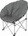 Karrige palosëse kampingu Moon Chair, 81x82x70cm, kapacitet 120kg, gri