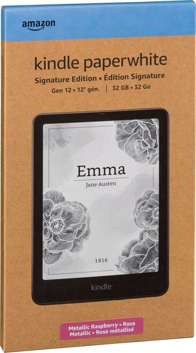 Lexues elektronik Amazon Kindle Paperwhite Signature Edition 12th Gen, 7", 32GB, Metallic Raspberry