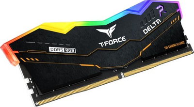 Memorie RAM TeamGroup T-Force Delta TUF RGB 32GB DDR5, 5200MHz, Dual Channel, e zezë