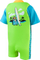 Kostum noti për kalamoj Speedo Junior Printed Float Suit, 5–6 vjeç, azure blue fluro green