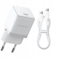 Karikues muri Baseus P10111605213 30W, 1x USB C, i bardhë
