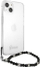 Mbulesë telefoni Guess GUHCP13MKPSBK për iPhone 13 6.1", hardcase transparente, Black Pearl